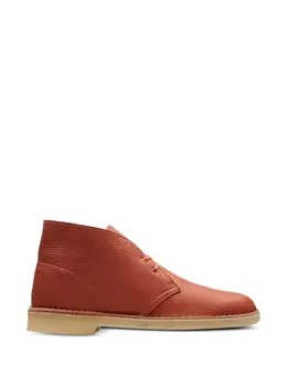 Clarks Originals: Оранжевые ботинки 