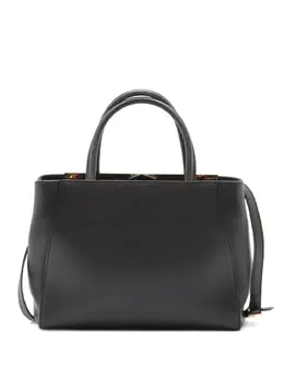 Fendi Pre-Owned: Чёрная сумка-шоппер 