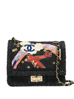 CHANEL Pre-Owned: Чёрная сумка 