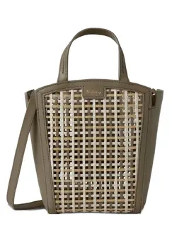 Mulberry: Зелёная сумка-шоппер 