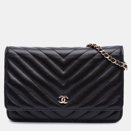 Chanel: Чёрный кошелёк 