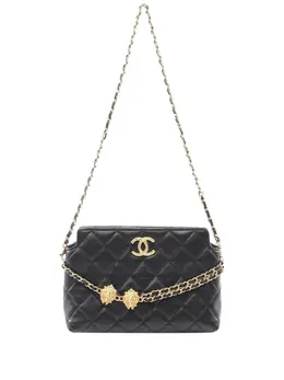 CHANEL Pre-Owned: Чёрная сумка 