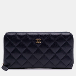 Chanel: Голубой кошелёк 
