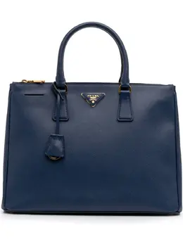 Prada Pre-Owned: Голубая сумка-шоппер 