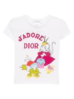 Christian Dior Pre-Owned: Хлопковая футболка 