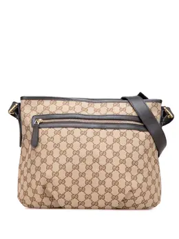 Gucci Pre-Owned: Коричневая сумка через плечо 