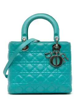 Christian Dior Pre-Owned: Голубая сумка 
