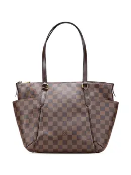 Louis Vuitton Pre-Owned: Коричневая сумка-шоппер 