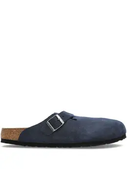 Birkenstock: Синие мокасины  Boston