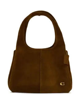 Coach: Коричневая сумка 