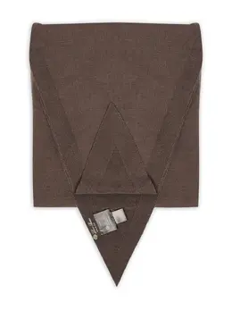 Loro Piana: Коричневый шарф 