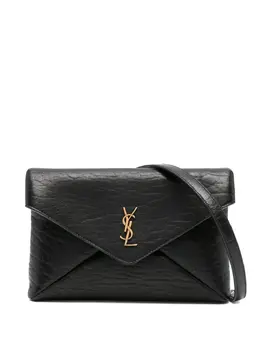 Saint Laurent: Чёрная сумка через плечо 