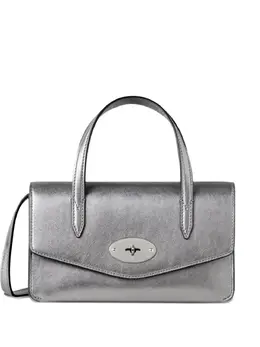 Mulberry: Серебристая сумка через плечо  Darley