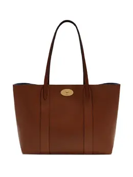 Mulberry: Коричневая сумка-шоппер  Bayswater