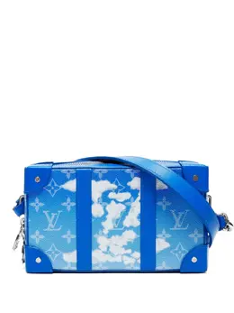 Louis Vuitton Pre-Owned: Голубая сумка через плечо 