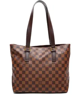 Louis Vuitton Pre-Owned: Коричневая сумка-шоппер 