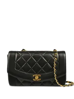 CHANEL Pre-Owned: Чёрная сумка 