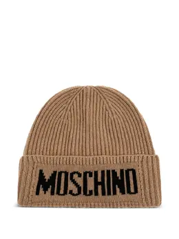 Moschino: Светлая шапка 