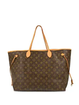 Louis Vuitton Pre-Owned: Коричневая сумка-шоппер 