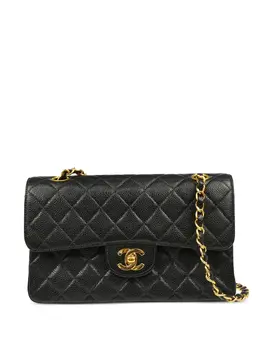 CHANEL Pre-Owned: Чёрная сумка 