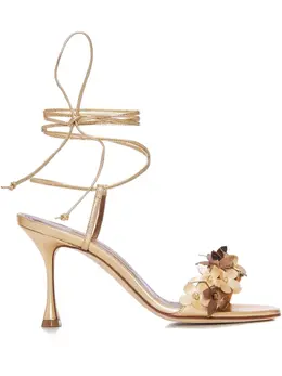 Manolo Blahnik: Жёлтые сандалии 