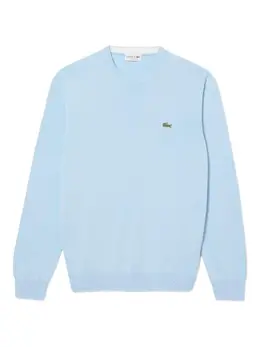 Lacoste: Голубой свитер 
