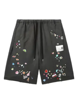 Maison MIHARA YASUHIRO: Чёрные шорты 
