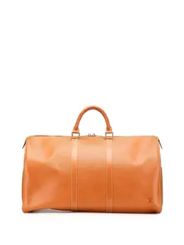 Louis Vuitton Pre-Owned: Коричневая дорожная сумка 