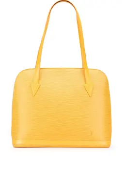 Louis Vuitton Pre-Owned: Жёлтая сумка 