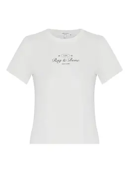 rag & bone: Футболка с принтом 