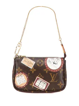 Louis Vuitton Pre-Owned: Коричневая сумка 