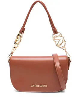 Love Moschino: Коричневая сумка 