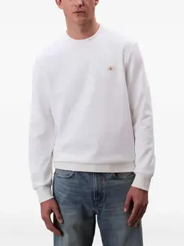 Calvin Klein: Белый свитшот 