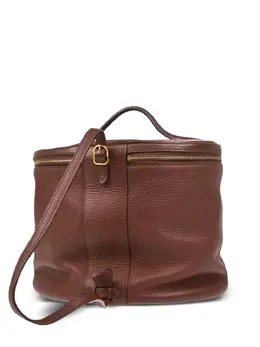 Hermès Pre-Owned: Коричневая сумка-шоппер 