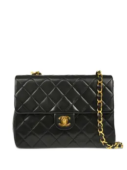 CHANEL Pre-Owned: Чёрная сумка 