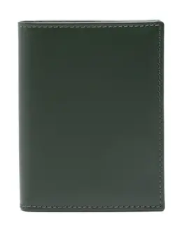 Comme Des Garçons Wallet: Зелёный картхолдер 