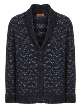 Missoni: Кардиган с воротником 