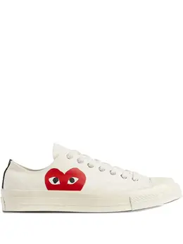 Comme Des Garçons Play: Белые кроссовки  Heart