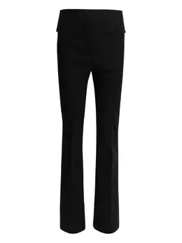 Max Mara: Кожаные брюки 