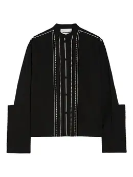 Jil Sander: Блуза с манжетами 