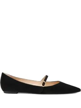 Stuart Weitzman: Чёрные балетки 