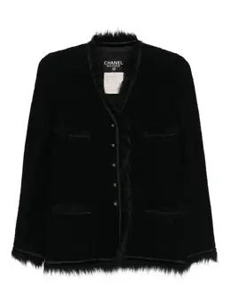 CHANEL Pre-Owned: Куртка без воротника 