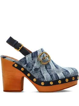 Kurt Geiger London: Голубые туфли 
