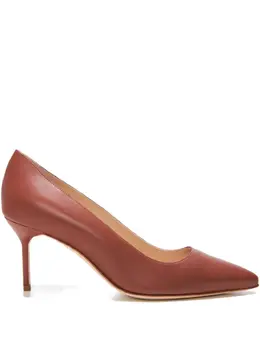Manolo Blahnik: Коричневые туфли 