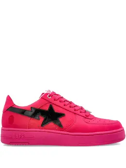 A BATHING APE®: Розовые кроссовки 