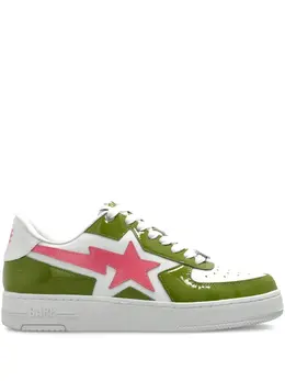 A BATHING APE®: Зелёные кроссовки 