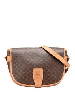 Céline Pre-Owned: Коричневая сумка через плечо 