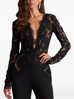 Tadashi Shoji: Кружевное комбинезон 