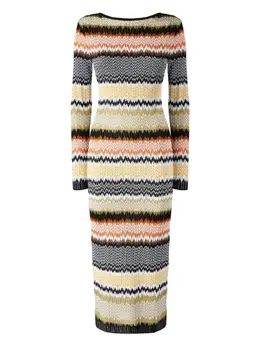Missoni: Платье в полоску 