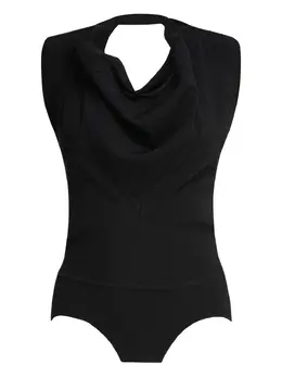 Max Mara: Чёрный боди 